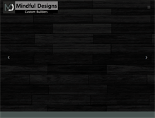 Tablet Screenshot of mindfuldesignsinc.com